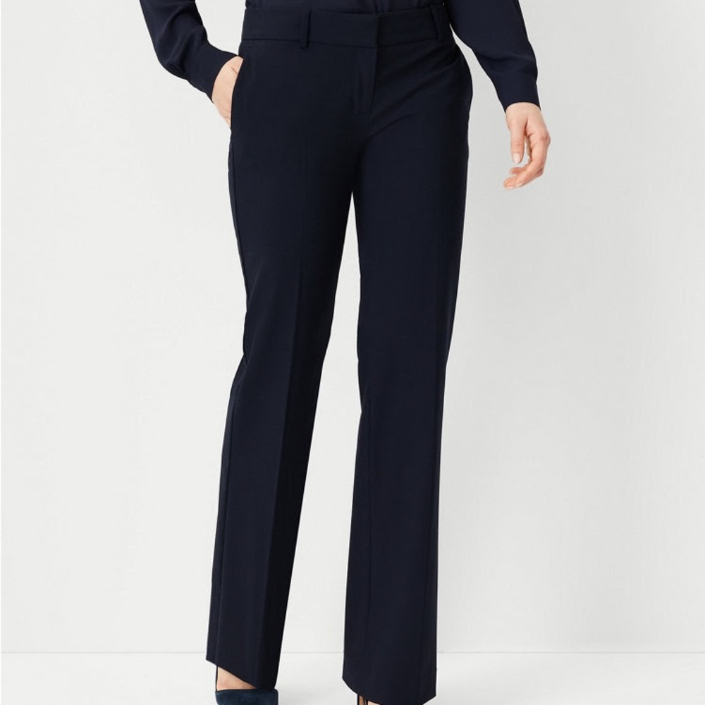 Classic Navy Women's Suit Seasonless Stretch Pants